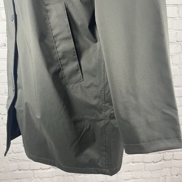 Jack Murphy Grey Heritage Collection Zipped Windbreaker Rain Jacket Size 10 - Picture 10 of 16